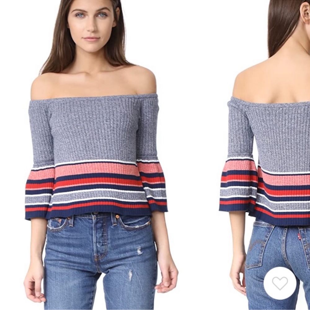 EUC Lovers and Friends off the shoulder sweater